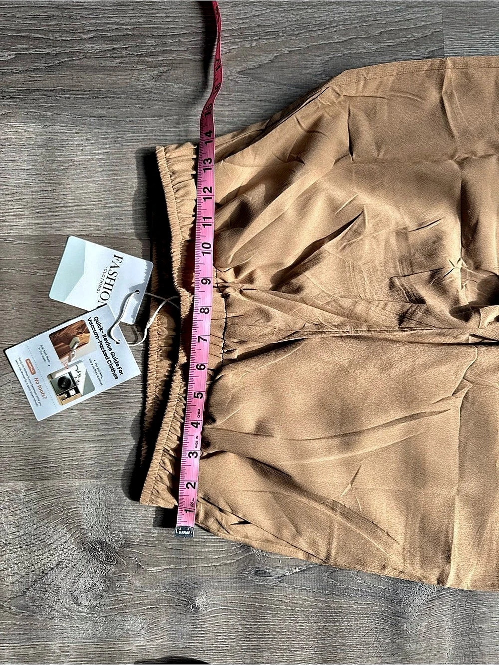 FASHON Wide Leg Printed Hem Pants NWT - Picture 9 of 11